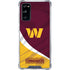 NFL Washington Commanders Flag Galaxy S20 FE Clear Case